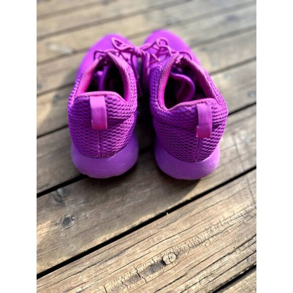 Nike Roshe One Hyerfuse Breathe Running Shoes. Women's size 9.5. Triple Purple - Picture 2 of 6